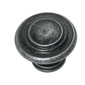 Fluted Knob Black