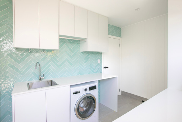 Laundry Layout and Storage Solutions